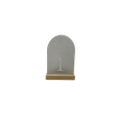 Numéro de table en bois et plexiglass opaque (10)