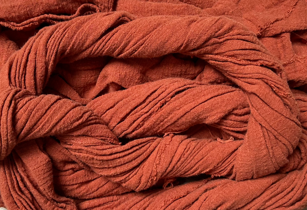 Chemin de table terracotta