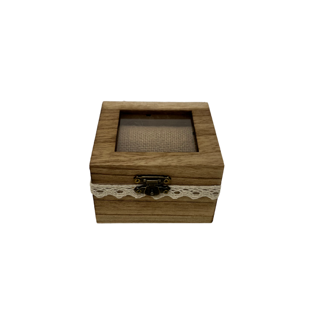 Boîte à alliances champêtre