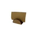 Marque place en rondin de bois