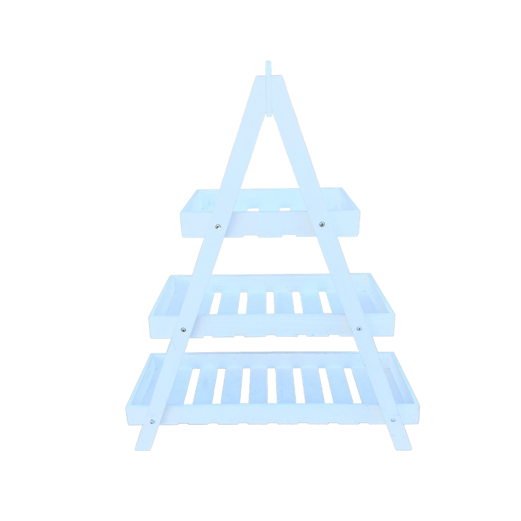 [EBBT] Etagère en bois blanc triangulaire
