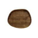Centre de table en bois teinté