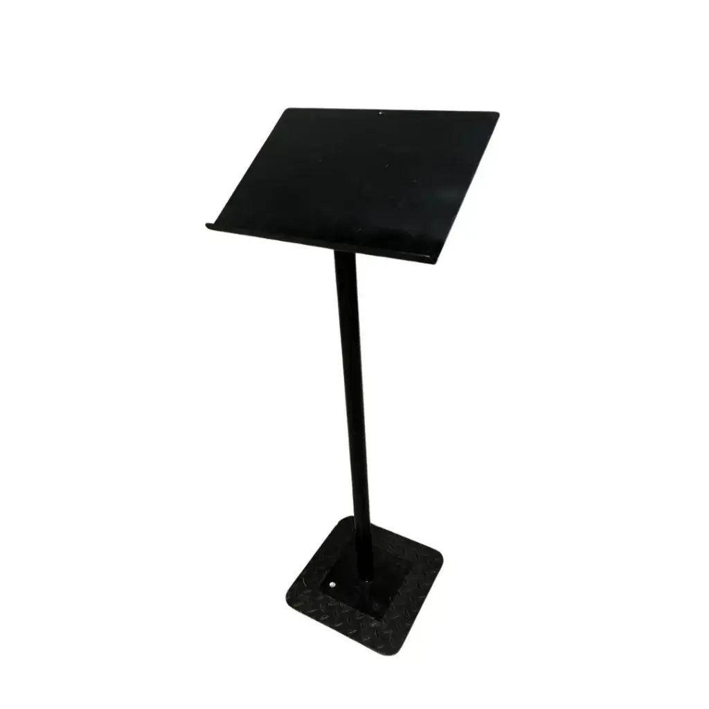 Pupitre en métal noir