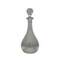 Carafe en verre avec bouchon rond