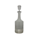 Carafe en verre avec bouchon ruche
