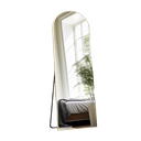 Miroir doré arrondi pleine longueur (à personnaliser)