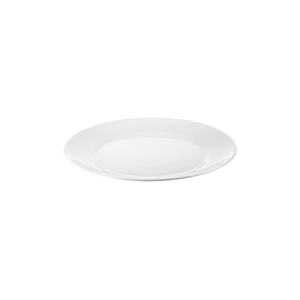 Assiette à dessert blanche