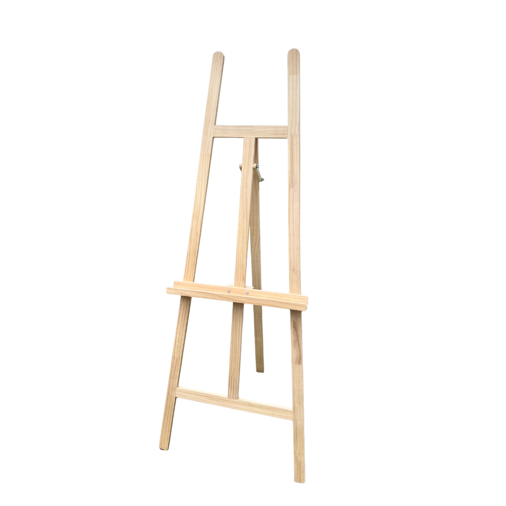 Chevalet en bois clair (sans support cadre)