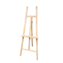 Chevalet en bois clair (sans support cadre)