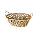 Panier en osier clair