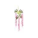 Tige de fleurs artificielles rose bonbon