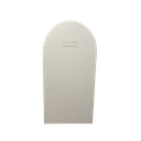 Panneau en bois blanc vouté (personnalisation comprise)