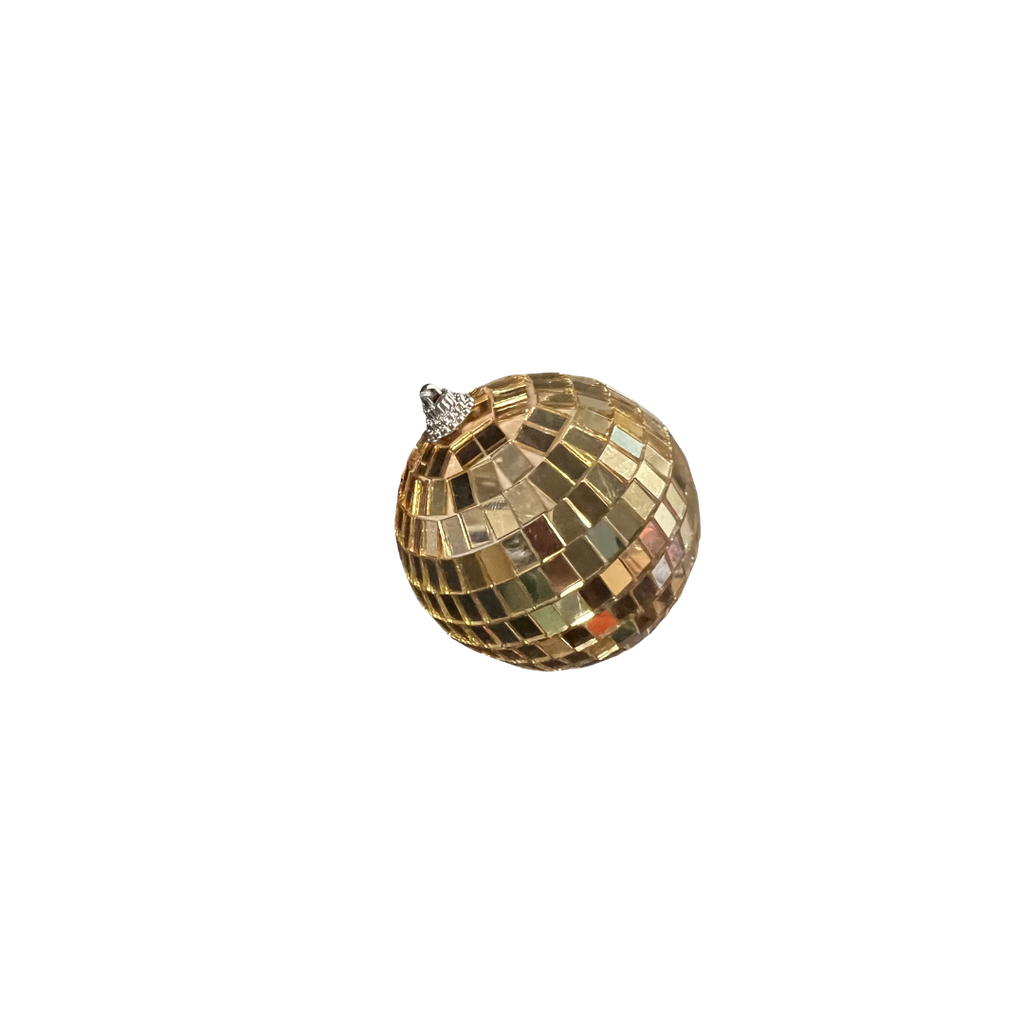 Boule à facettes rosée mini