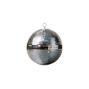 Boule à facettes argentée petit format