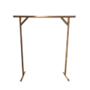 Arche rectangulaire en bois brut