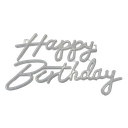Néon à piles coloré "Happy Birthday"