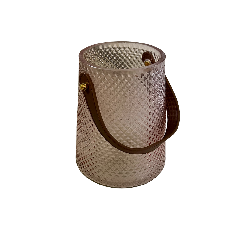 Vase à anse coloré