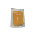 Numéros de table colorés (12)