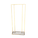Arche rectangulaire doré en kit