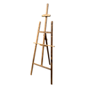 chevalet en bois foncé