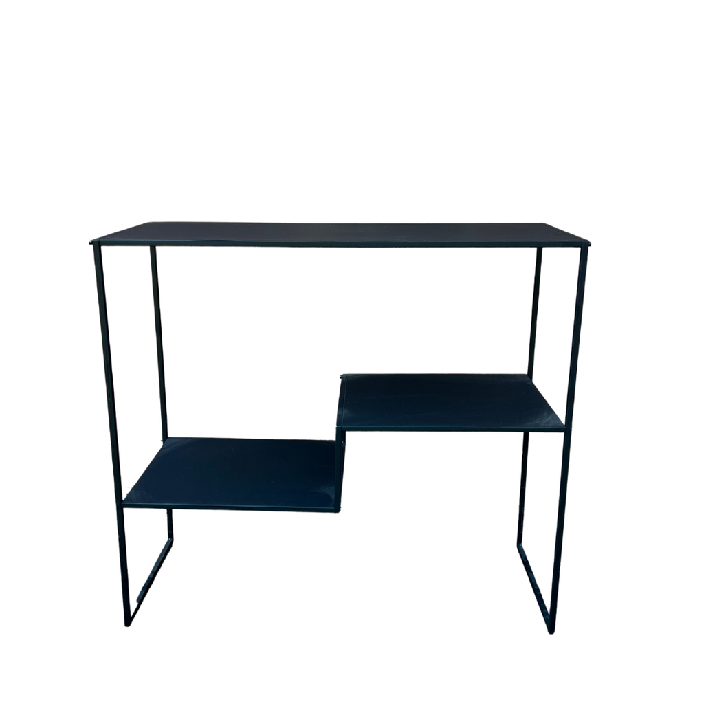 [CEMN] Console étagère en métal noir