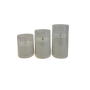 Bougies artificielles à piles trio