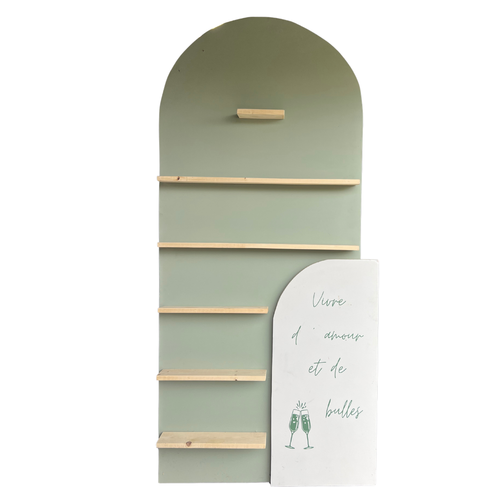 [MAC] Mur à champagne (38 verres)