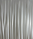 Fond voile plissé satin blanc
