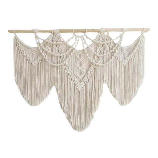 [TMMT] Tapisserie murale en macramé tissé 