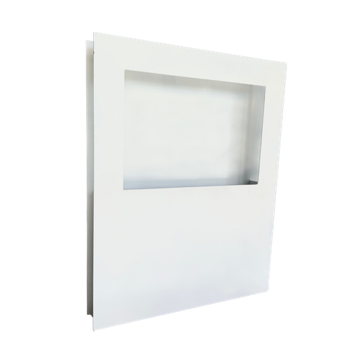 [PMBP] Panneau en métal blanc "Polaroid" (à personnaliser)