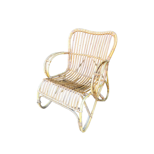 [FR] Fauteuil en rotin