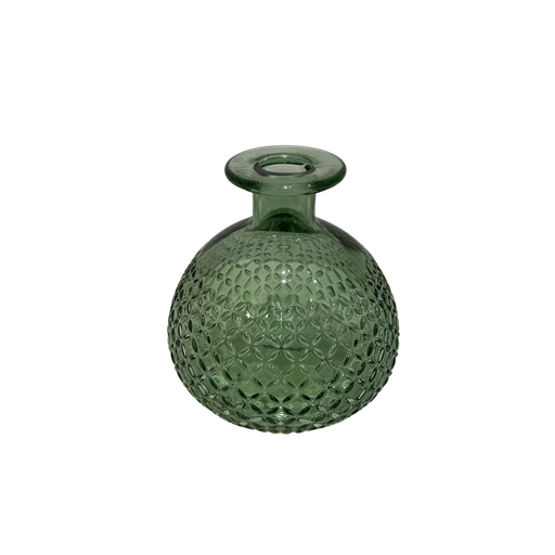 [VVV] Vase en verre vert
